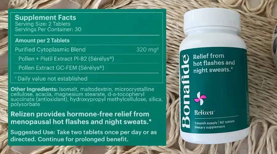 Bonafide Supplement Facts