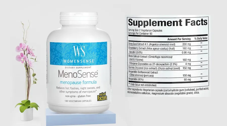 MenoSense Supplement Facts
